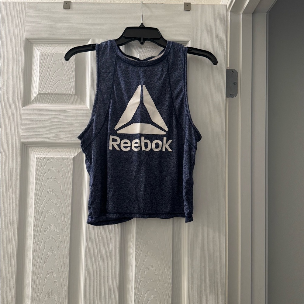 Reebok Navy Blue Tank Top